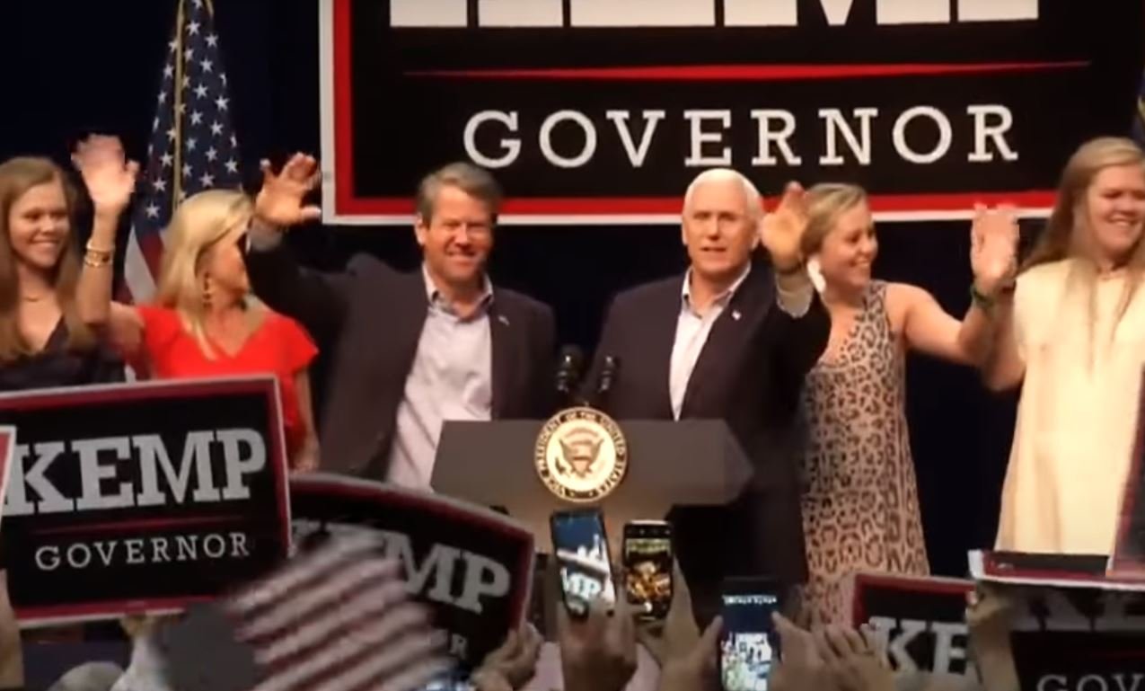 Mike Pence IS OPEN to Running Against Trump in 2024 - Laying Groundwork for 2024 Run - Will Campaign with Brian Kemp Today in Georgia