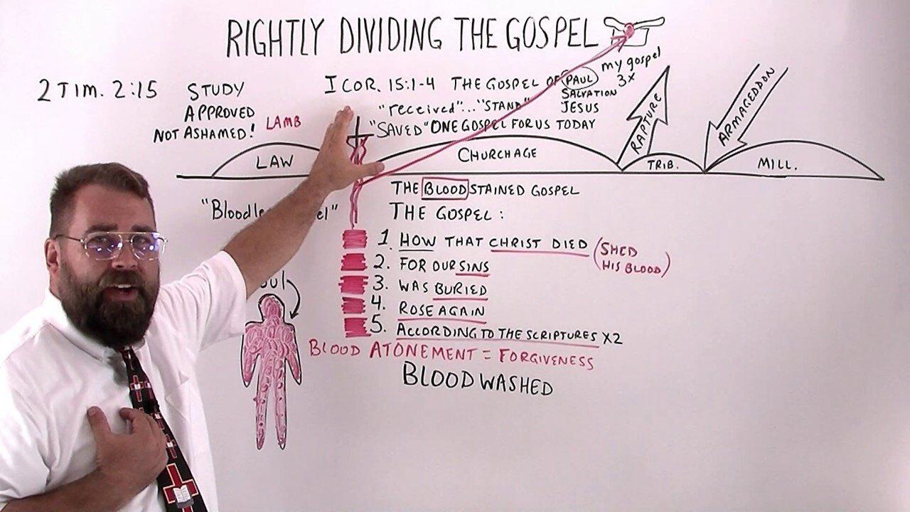 Rightly Dividing The Gospel